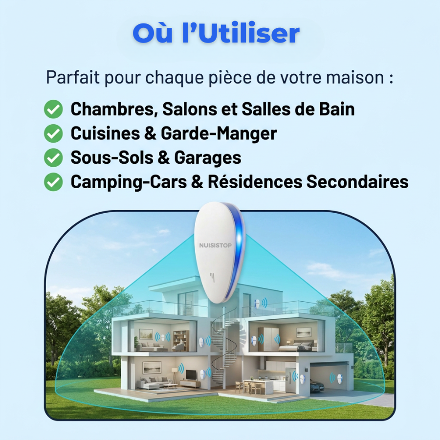 Nuisistop™ Retrouvez votre maison